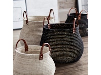 Cairo Basket Black (Small)