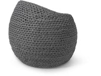 Aptos Outdoor Swivel Stool, Black