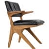 Dolores Chair, Teak with Leather