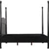 New Douglas Bed, Eastern King, Hand Rubbed Black
