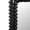 Toshi Mirror, Hand Rubbed Black