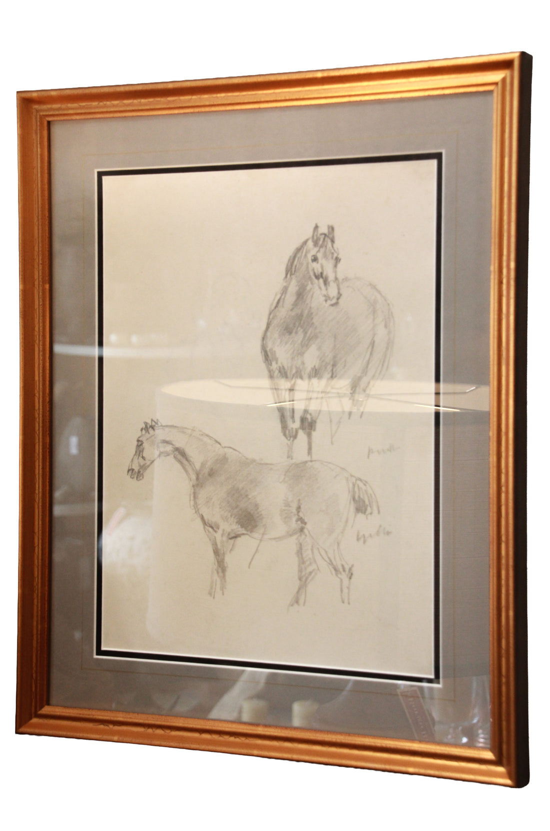 Study of Two Horses by Sawrey Gilpin