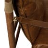 Luther Chair, Cuba Brown Leather w Canvas