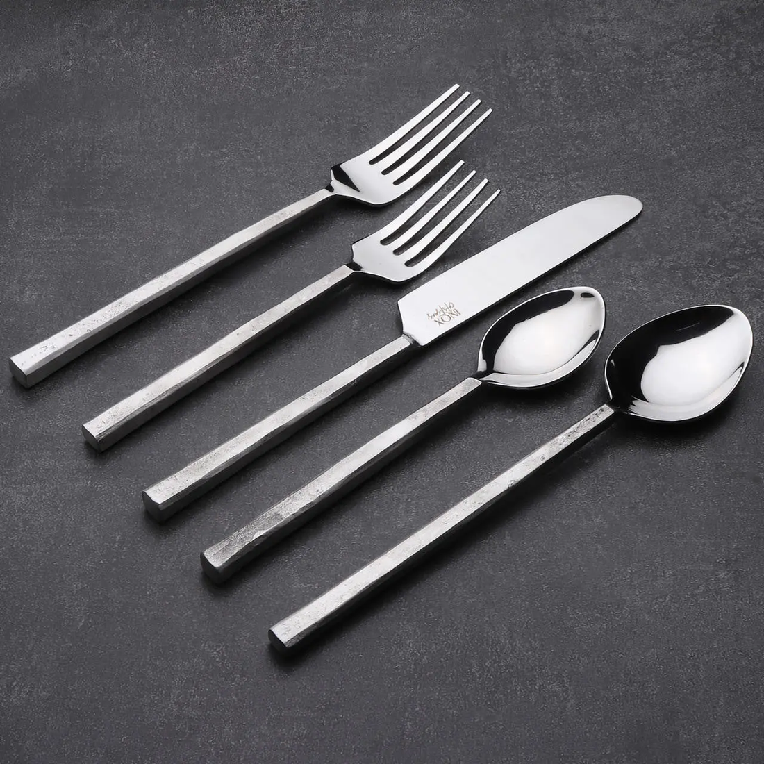 Borgo H Flatware, 5-Pc. Place Setting Serving Set