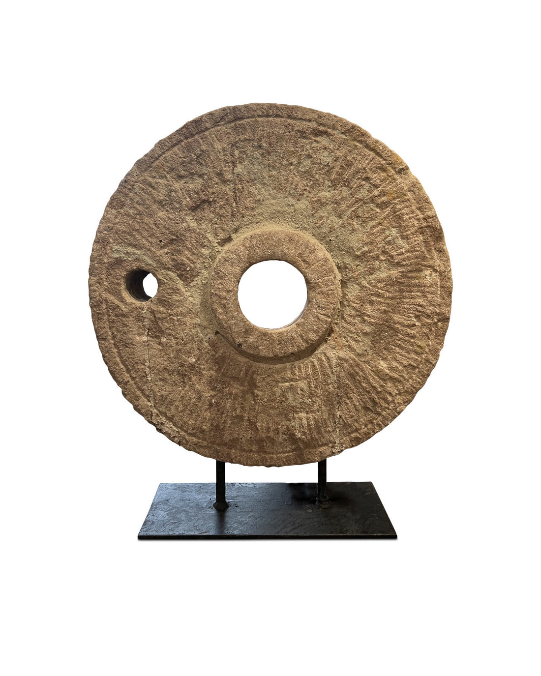 Stone On Wheel Stand