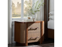 Zoey Walnut Nightstand