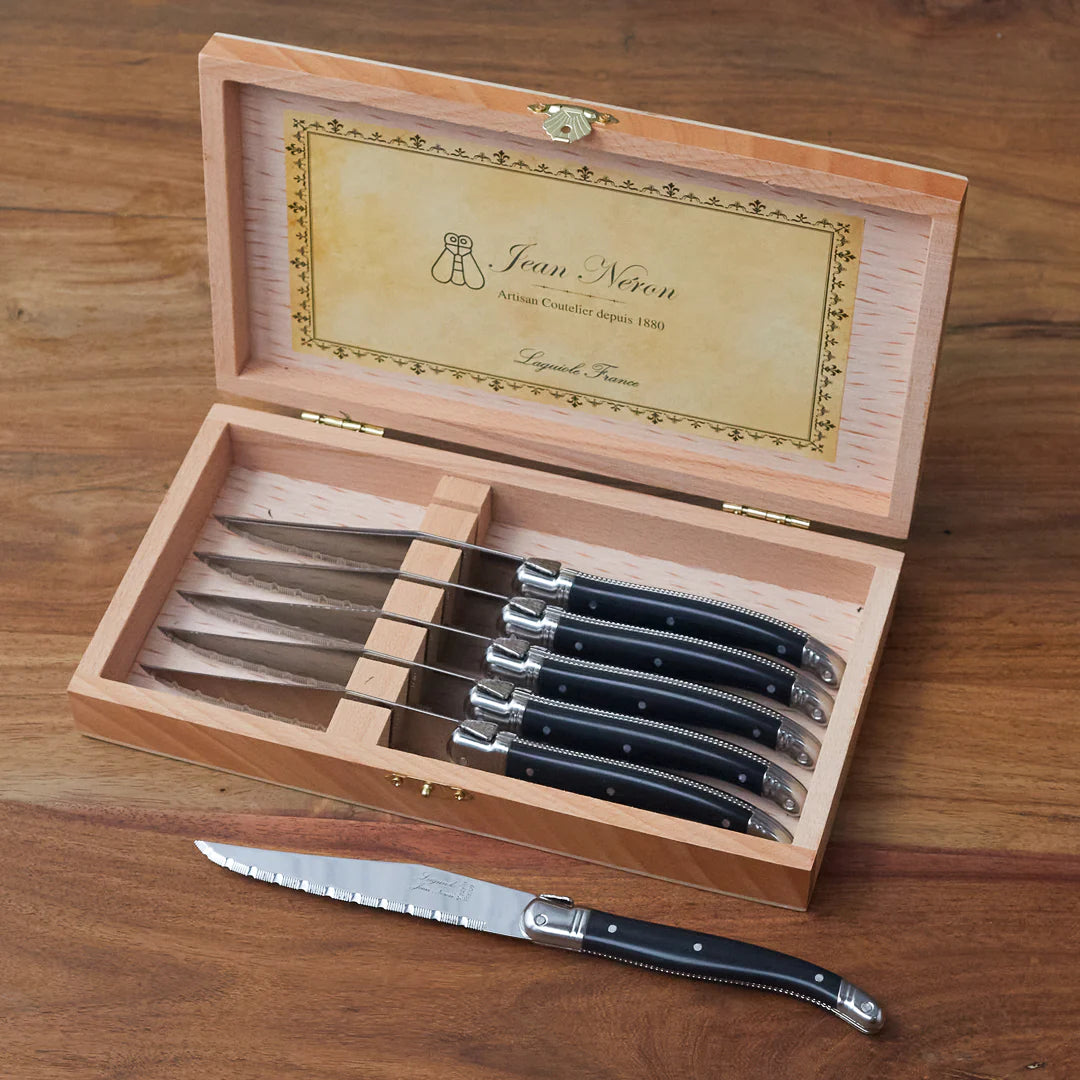 Laguiole 6 Piece Steak Knife Set