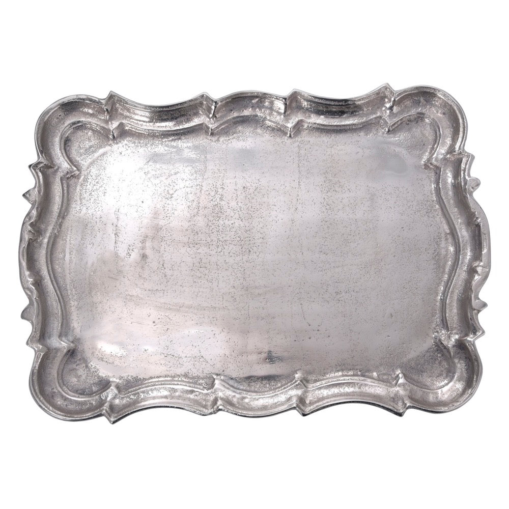 Baroque Nickel Rectangular