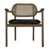 Tolka Chair, Teak with Leather Seat