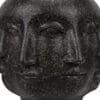 Multi-Face Stool, Black Fiber Cement