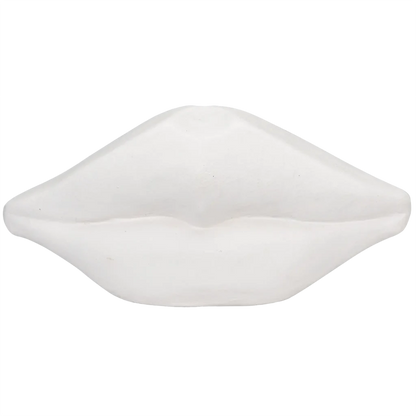 Lips, White Fiber Cement