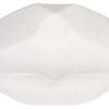Lips, White Fiber Cement