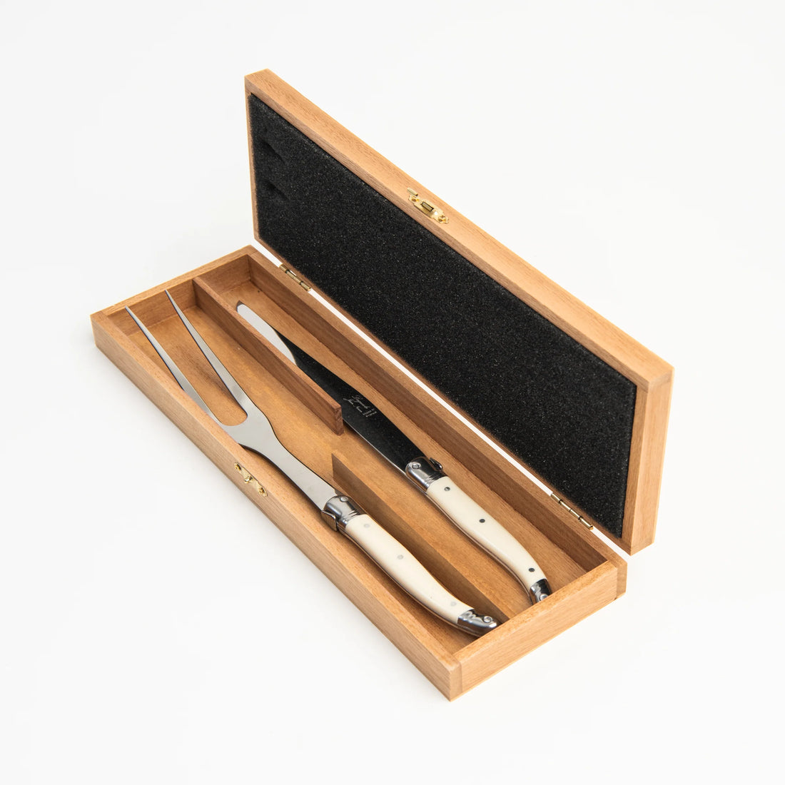 Carving Set Ivory (With Box)