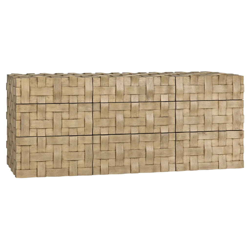 Weave Sideboard, Bleached Walnut