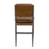 WOOSTER COUNTER CHAIR, Cuba Brown Leather