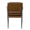 WOOSTER DINING CHAIR W/ARMS, Brown