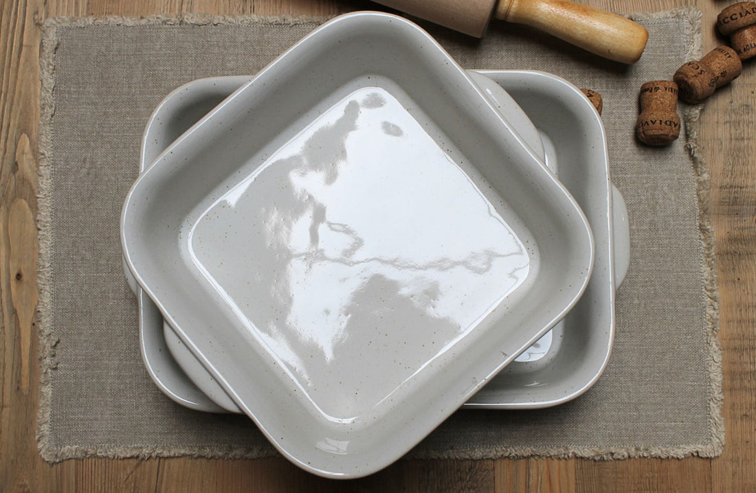 Baker Square 11" White