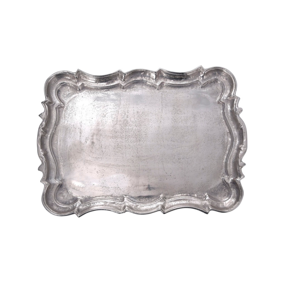 Baroque Nickel Rectangular