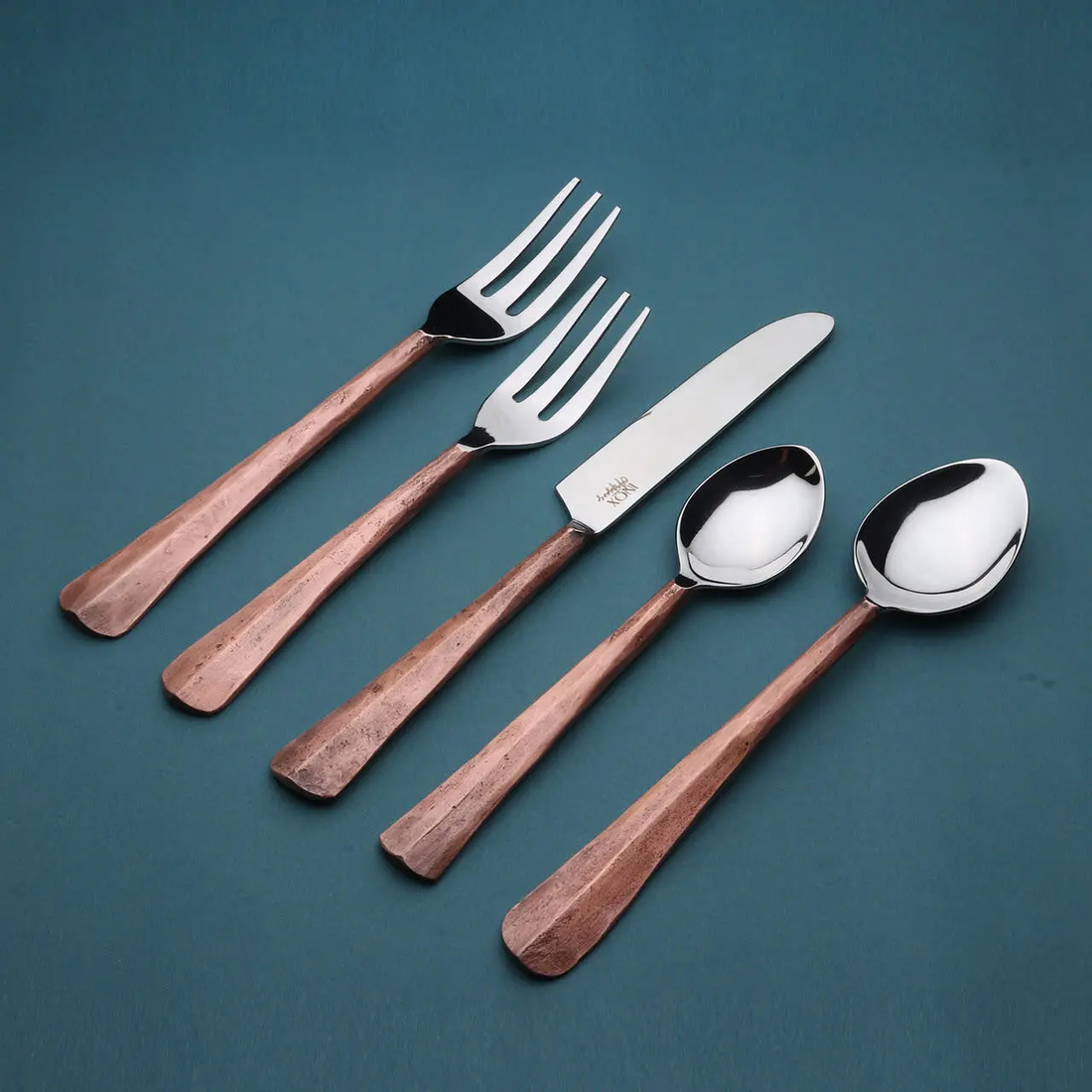 Ridge Flatware, 5-Pc. Place Setting Serving Set