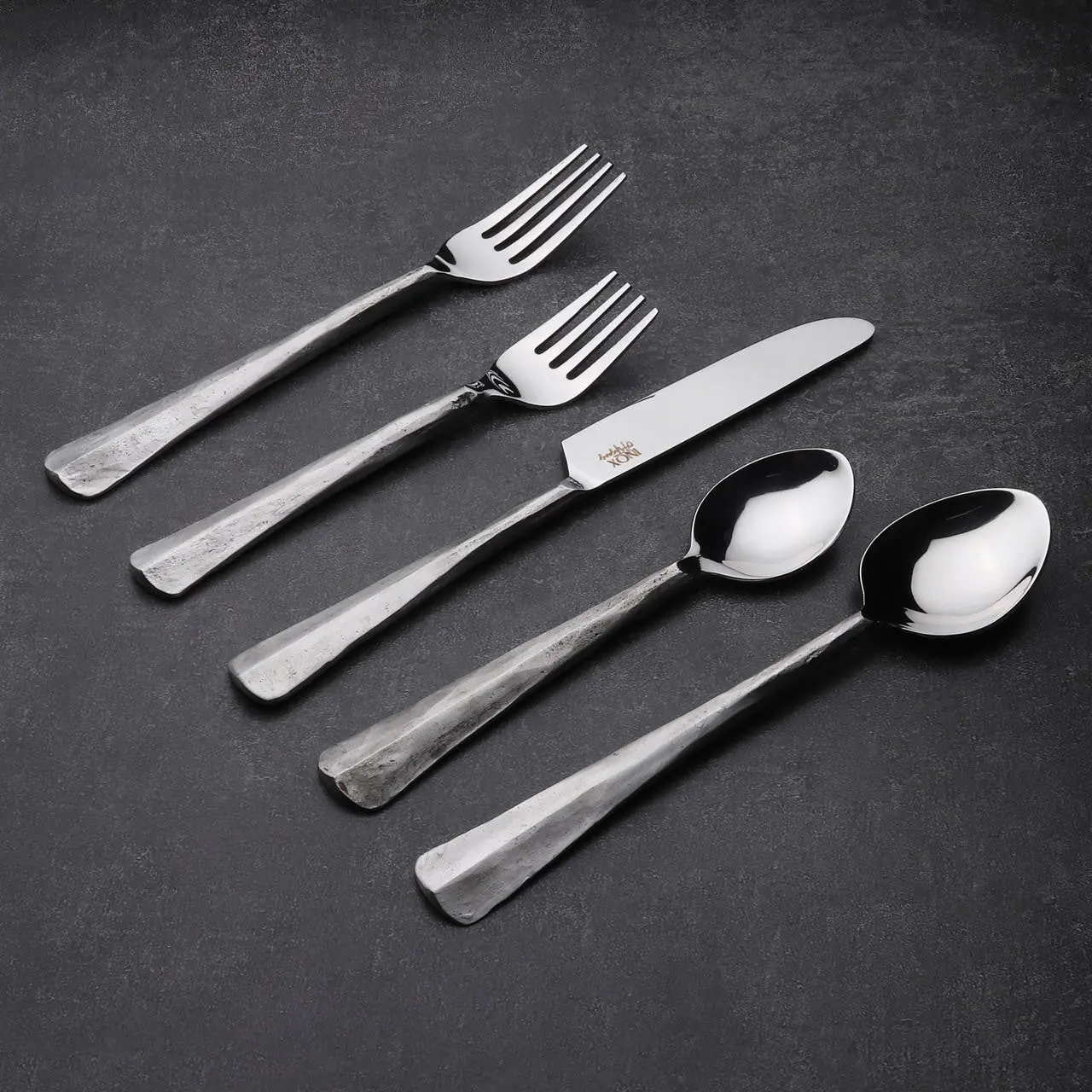 Ridge Flatware, 5-Pc. Place Setting Serving Set