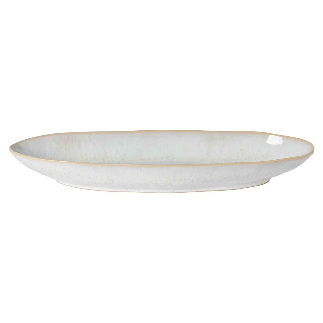 Eivissa oval platter, sand beige
